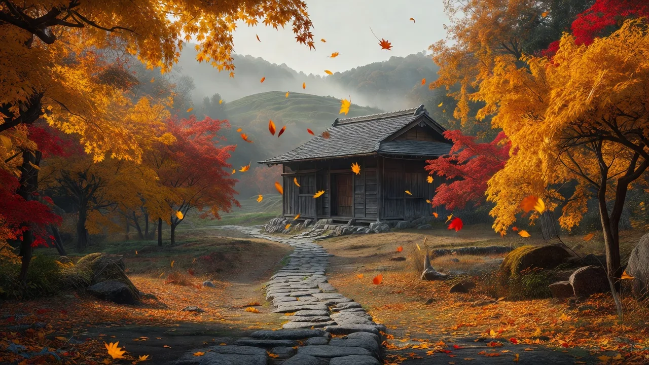 秋の田舎